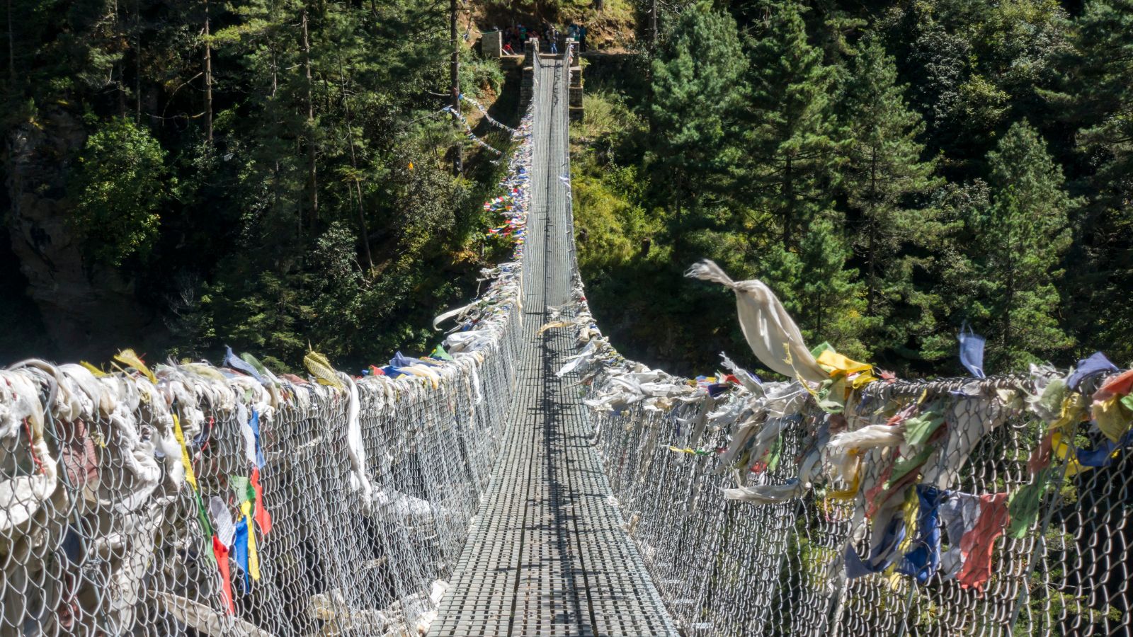 Nepal - Hillary Suspension Bridge
