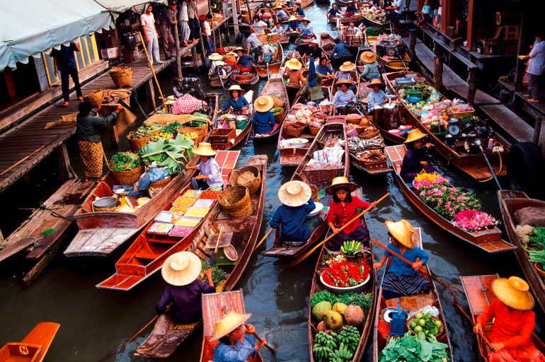 floating market